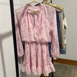 GB Girls Pink Floral Dress